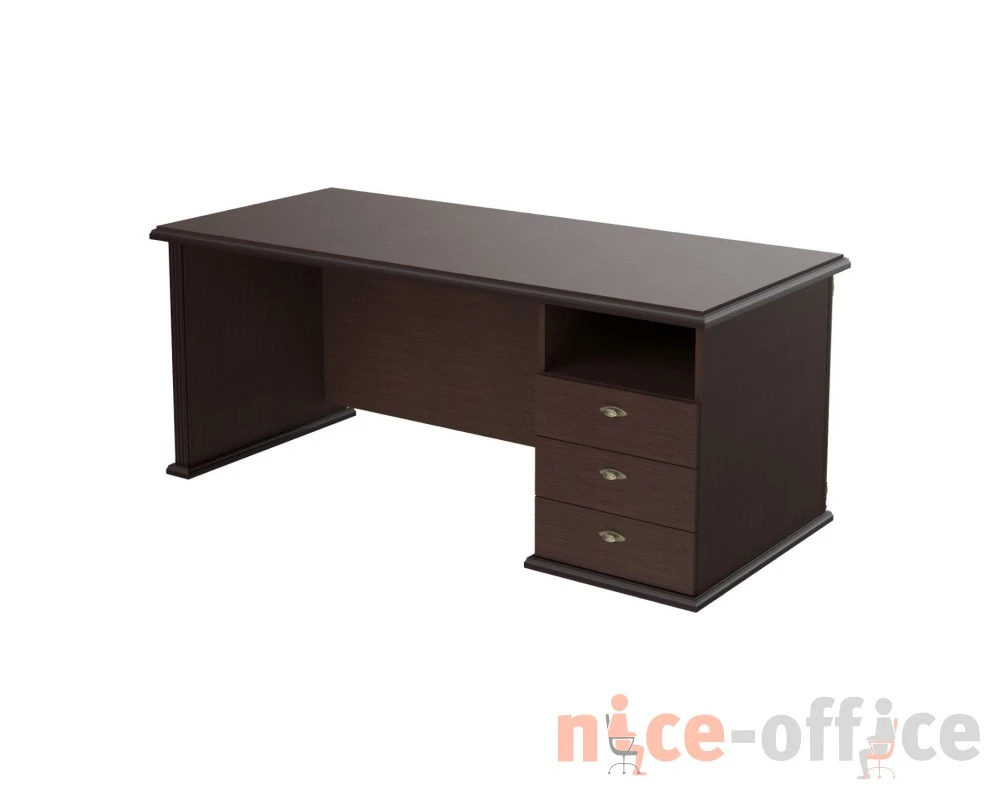 Стол руководителя с 3 ящиками 1800х800х750 Раут / Raut