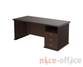 Стол руководителя с 3 ящиками 1800х800х750 Раут / Raut images