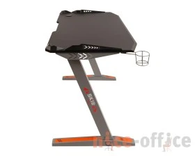 Стол компьютерный игровой с LED-подсветкой 1200х600х750 Skilll images