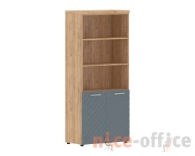 Шкаф с 1 комплектом глухих малых дверей и топом 854х452х1958 Torr Люкс images