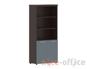 Шкаф с 1 комплектом глухих малых дверей и топом 854х452х1958 Torr Люкс images