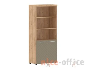 Шкаф с 1 комплектом глухих малых дверей и топом 854х452х1958 Torr Люкс images