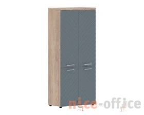 Шкаф с глухими средними и малыми дверьми 854х452х1958 Torr Люкс images