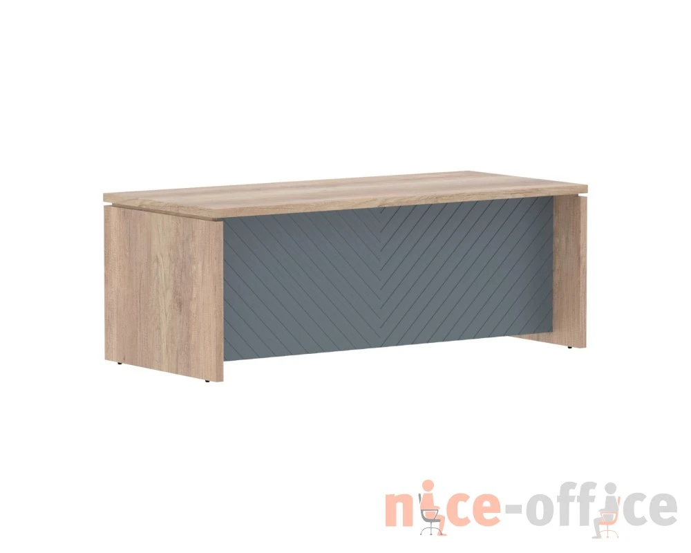 Стол руководителя c большой фронтальной панелью 2000х900х750 Torr Люкс