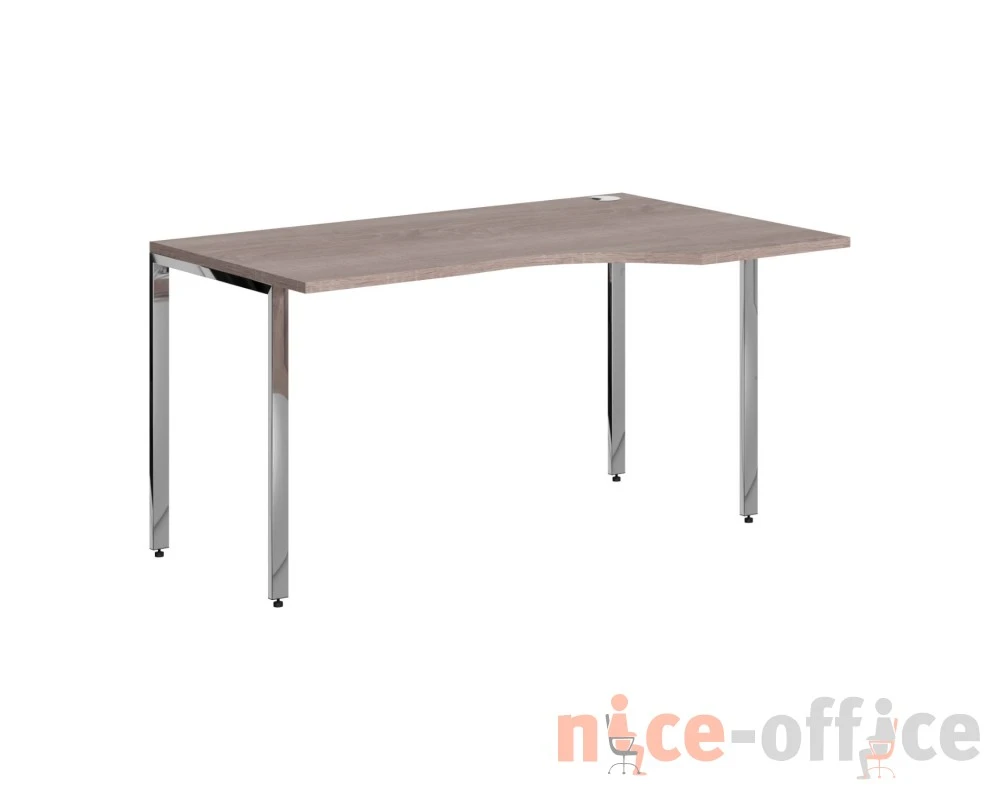 Стол письменный эргономичный 1400х900х750 Xten Глосс