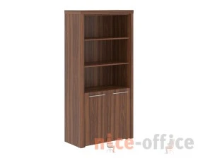 Шкаф с 1 комплектом глухих малых дверей и топом (850х430х1930) Зенн / Zenn images