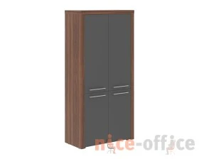 Шкаф с глухими средними и малыми дверьми (850х430х1930) Зенн / Zenn images